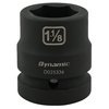 Dynamic Tools 1-1/8" X 1" Drive, 6 Point Standard Length, Impact Socket D025336